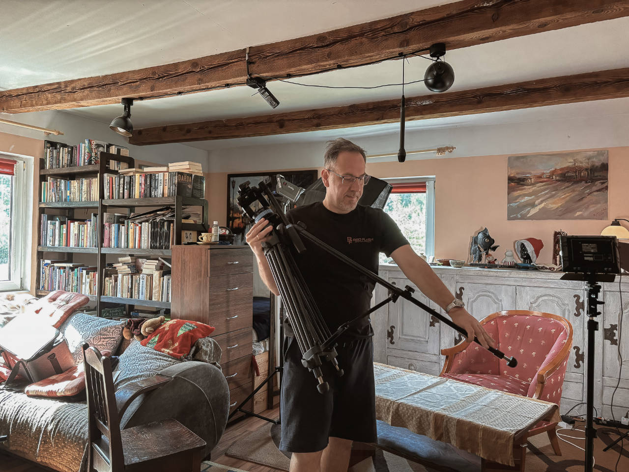 Drugi dzień zdjęć do filmu dokumentalnego